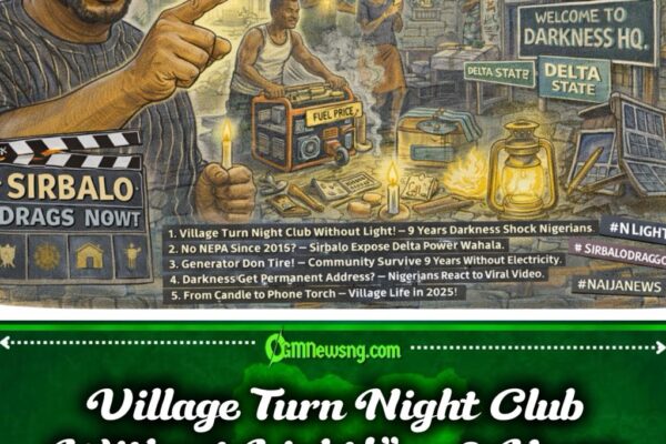 9 Years, No Light!” – Sirbalo Drag Delta Govt as Village Dey Darkness Since 2016
