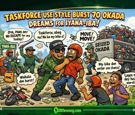 Lagos Taskforce Catch 70 Okada for Expressway Raid – Gbas Gbos for Iyana-Iba, Festac & Mazamaza