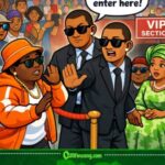 Teni Wahala for Uyo Stadium as Remi Tinubu Security Block Am from VIP Section