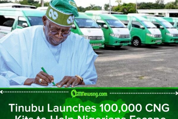 President Bola Ahmed Tinubu Drops 100,000 CNG Kits as Petrol Prices Flex Their Muscles