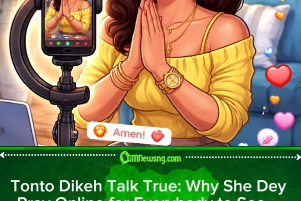 Tonto Dikeh Reveal Why She Dey Pray Online Publicly – Actress Blast Critics, Share Deep Reason Behind Her Faith