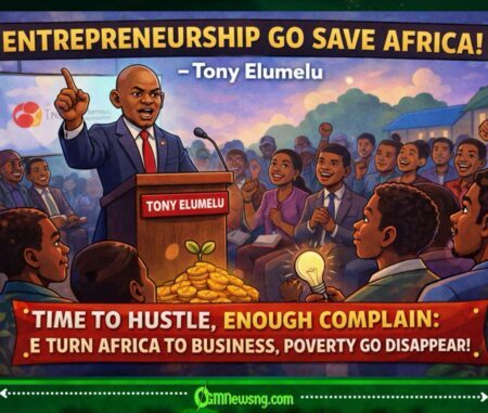 Tony Elumelu Yarn Big Talk: ‘Na Entrepreneurship Go Save Africa, No Be Vibes & Inshallah