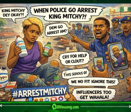 Tosinsilverdam Fire Question; When Police Go Arrest King Mitchy After Hypo & Sniper Drama