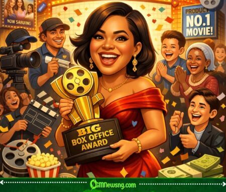 Toyin Abraham Win Big Box Office Award as Censors Board Recognise Her Nollywood Success