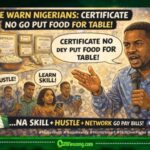 Tse Warn Nigerians: Certificates No Go Put Food for Table — Media Personality Drop Reality Talk