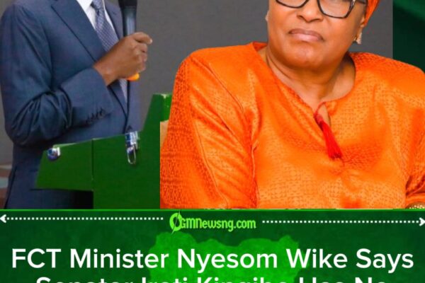 FCT Minister Nyesom Wike Slams Ireti Kingibe: “No Projects, No Second Term”
