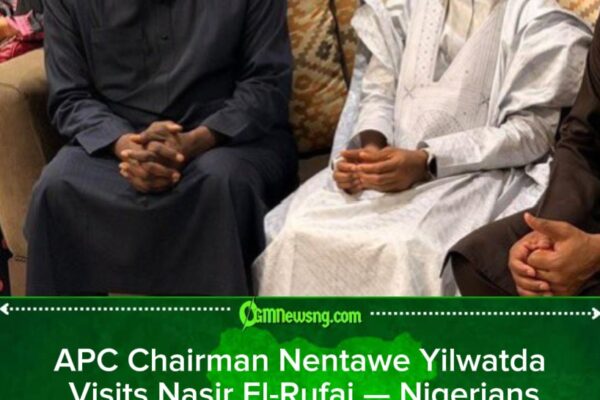 Condolence or Strategy? Nentawe Yilwatda Meets Nasir El-Rufai in Abuja