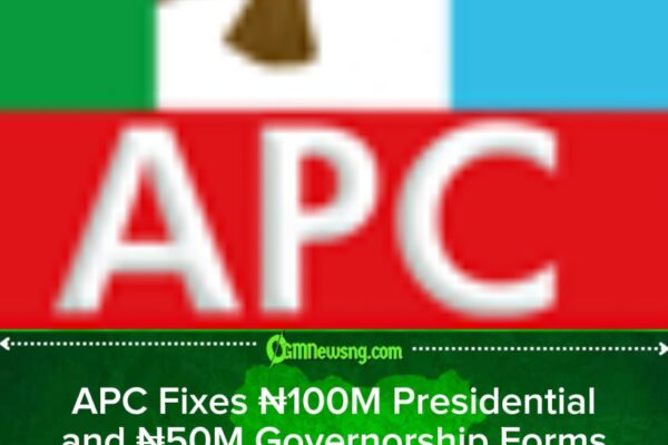 APC Announces ₦100 Million Presidential Form, ₦50 Million Governorship Form for 2027 Elections