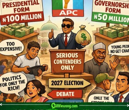 APC 2027 Election Shock: Party Set ₦100m Presidential Form, ₦50m Governorship Fee Sparks Nationwide Debate