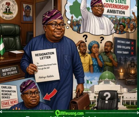 Power Minister Adebayo Adelabu Don Drop Resignation Letter, Set to Leave Office April Ending