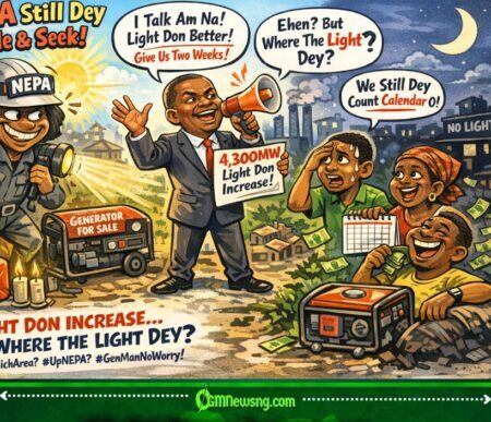 Minister of Power, Adebayo Adelabu—Light Don Dey Rise Small Small ,Nigeria Power Jump Pass 4,300MW in 14 Days Despite Wahala