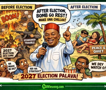 Senate President, Godswill Akpabio Talk Say 2027 Election Na Him Dey Cause Insecurity – “After Vote, Bomb Go Rest”
