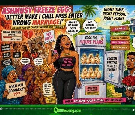 Ashmusy Freeze Egg: ‘Better Make I Chill Pass Enter Wrong Marriage’—Naija Vlogger Take Wise Step”