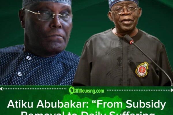 Atiku Abubakar: “Economic Policies Need Urgent Review to Protect Citizens