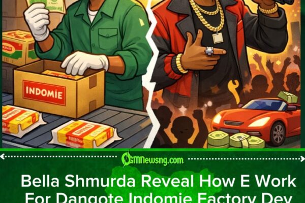 Bella Shmurda Open Up How E Work For Dangote Food Factory, Pack Indomie For ₦20k Monthly
