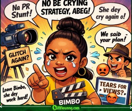 “No Be Crying Strategy!” –Bimbo Ademoye Fires Back at Critics Wey Say She Dey Use Tears Promote Her Movies