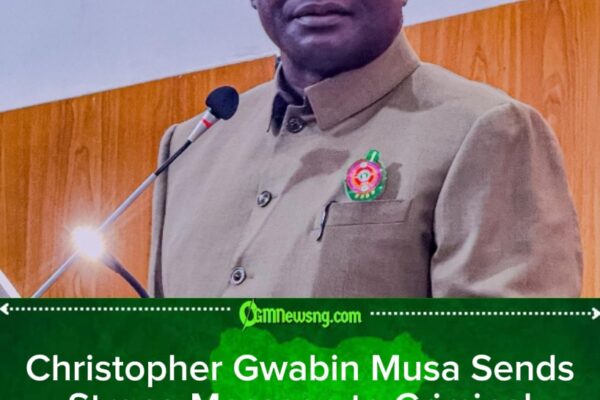 Christopher Gwabin Musa Says “Friend of a Thief Is a Thief,” Sparks National Debate