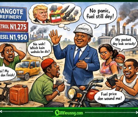 Dangote Refinery Jack Up Petrol Price to N1,275 – Nigerians React as Fuel Wahala Dey Rise Again