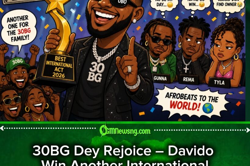 Davido (OBO) Carry Another International Award Go House – Beat Rema, Gunna & Tyla for 2026 Liberia Award