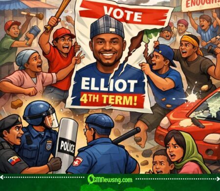 Desmond Elliot Fourth-Term Bid Don Turn Lagos Streets to War Zone!