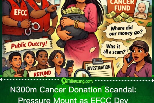 EFCC don dey push to arrest Blessing CEO over alleged ₦300m fake cancer fundraising scam