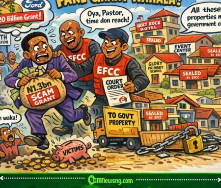 EFCC Link Pastor Theophilus Properties to N1.3bn Fake Grant Wahala Court Don Carry Am Go