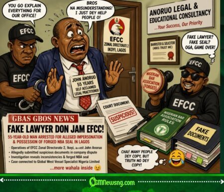 Fake Lawyer Don Land for EFCC Net with “Original Fake” NBA Seal