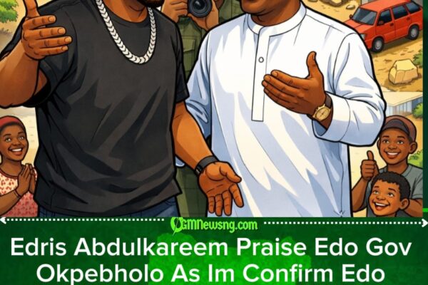 Edris Abdulkareem Hail Edo Gov Monday Okpebholo, Say “Edo Don Really Develop Well” After Project Inspection