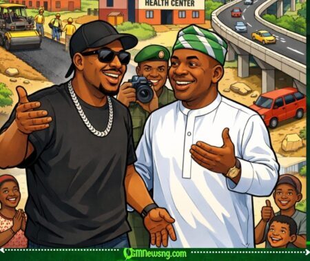 Edris Abdulkareem Hail Edo Gov Monday Okpebholo, Say “Edo Don Really Develop Well” After Project Inspection