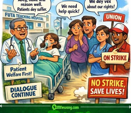 FUTA Hospital Dey Beg Health Workers: “No Make Patients Suffer, Shelve Your Strike!