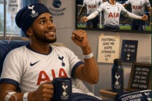 Tottenham Fan Farooq Oreagba Reveal How Football Help Am Survive Cancer Battle (Inspiring Story)