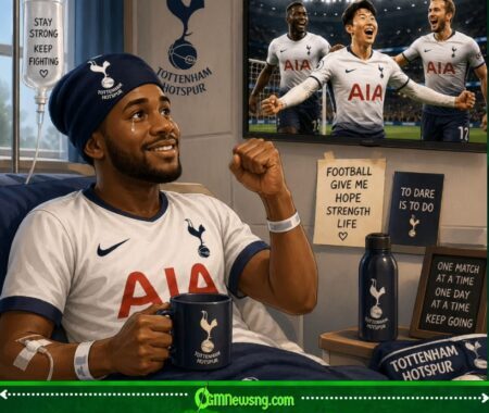 Tottenham Fan Farooq Oreagba Reveal How Football Help Am Survive Cancer Battle (Inspiring Story)