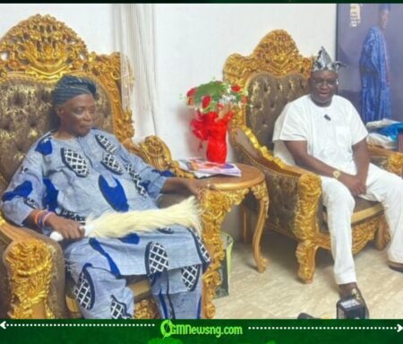 Fayose Meets Olubadan Amid Tensions Over Alleged Dethronement Plot