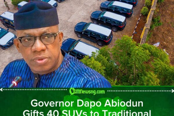 Governor Dapo Abiodun Sparks Debate with 40 SUVs for Traditional Rulers