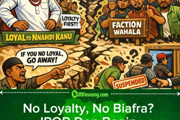 IPOB Split? Kanu Loyalty Order Fit Scatter Movement