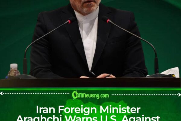 Iran Foreign Minister Araghchi Says U.S. Ground Invasion Would Face Strong Resistance