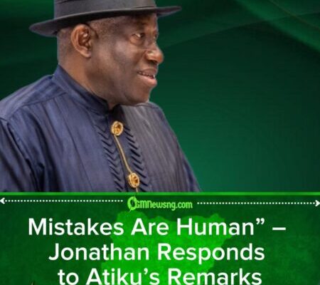 Jonathan Defends Record, Tells Atiku: “I Made Mistakes, But Did My Best”