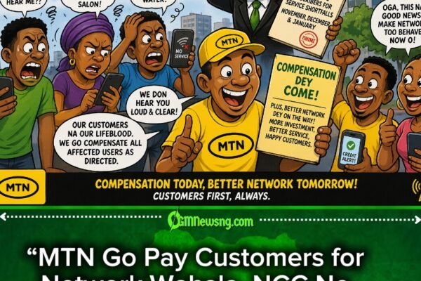 MTN Nigeria Don Gree Pay Customers for Bad Network Wahala – NCC Crack Whip, Better Service Dey Come