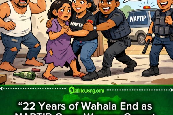 NAPTIP Don Burst Husband Drama for Abuja, Rescue Wife Weh Suffer Beating for 22 Years