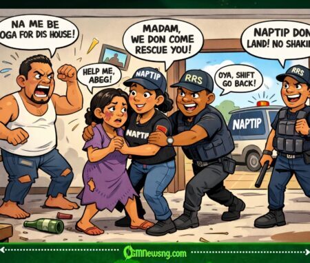 NAPTIP Don Burst Husband Drama for Abuja, Rescue Wife Weh Suffer Beating for 22 Years
