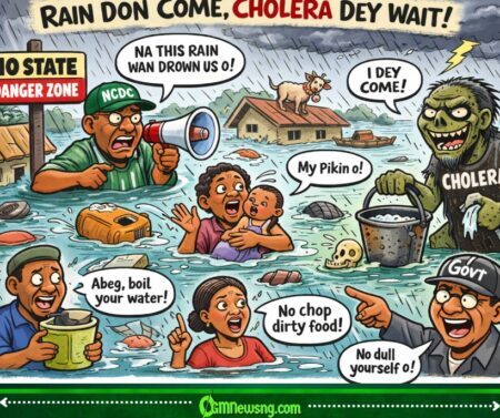 NCDC Raise Red Flag: 10 States Dey Face Flood Wahala, Cholera Fit Follow for Nigeria