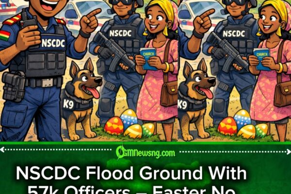 NSCDC Release 57,000 Officers for Easter – Security Tight as Nigerians Prepare for Peaceful Celebration