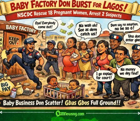 NSCDC Burst Lagos Baby Factory for Badagry, Rescue 18 Pregnant Women, Arrest 2 Suspects for Illegal Baby Trade