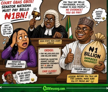 Court Gbas Gbos! Senator Natasha Must Pay ₦1bn for Defamation of Yahaya Bello