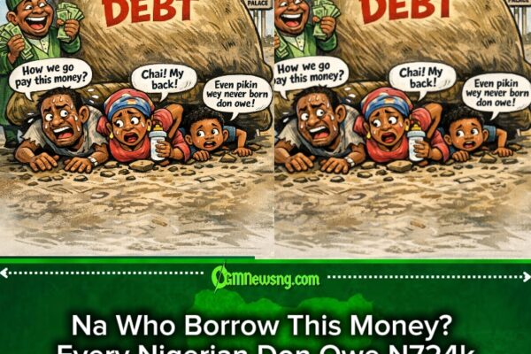 Nigeria Debt Don Blow Reach N159.28trn – Every Citizen Dey Owe N724k, Wetin Dey Sup?