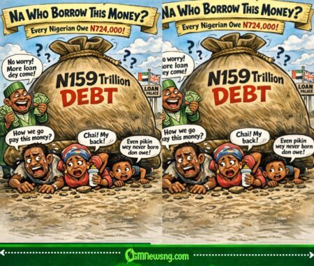 Nigeria Debt Don Blow Reach N159.28trn – Every Citizen Dey Owe N724k, Wetin Dey Sup?