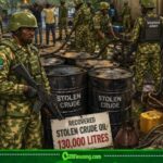 Nigerian Army Scatter Illegal Oil Bunkering Network, Seize 130,000 Litres of Crude for Niger Delta Operation