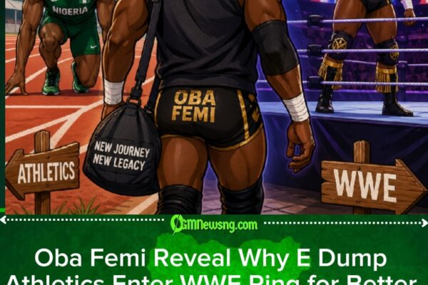 From Track Star to WWE Champion: Oba Femi Reveal Real Reason Behind Him Big Career Switch