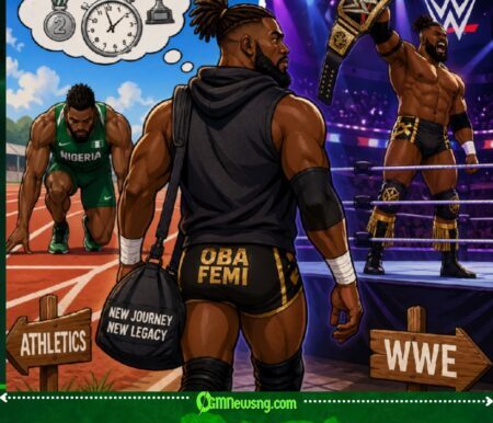 From Track Star to WWE Champion: Oba Femi Reveal Real Reason Behind Him Big Career Switch