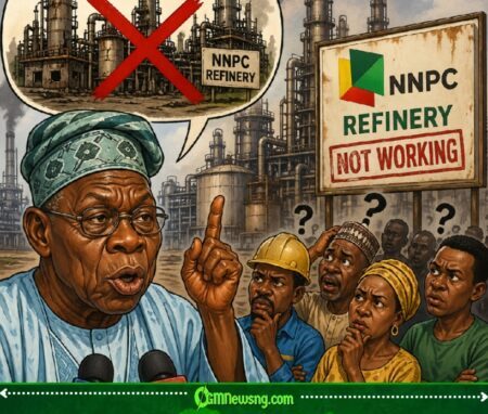 Obasanjo Tok Say NNPC Refinery No Go Ever Work Again, E Shock Many Nigerians